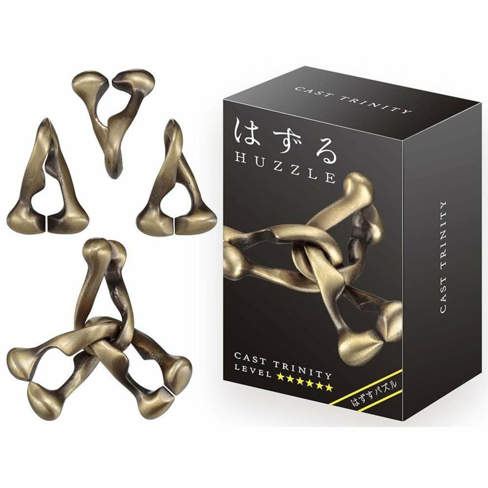 Puzzles | Hanayama L6 Trinity Puzzles Puzzles