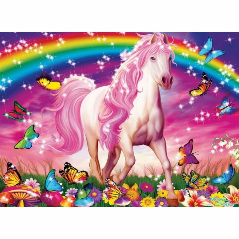 Puzzles | Horse Dream Glitter Puzzle 100 Pieces Puzzles Puzzles