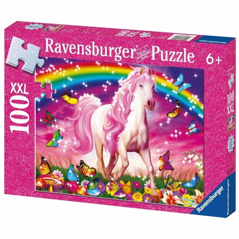 Puzzles | Horse Dream Glitter Puzzle 100 Pieces Puzzles Puzzles