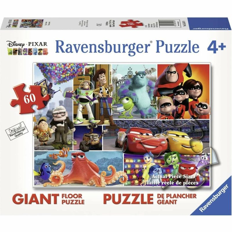 Puzzles | Pixar Friends Giant Floor 60Pc Puzzles Puzzles