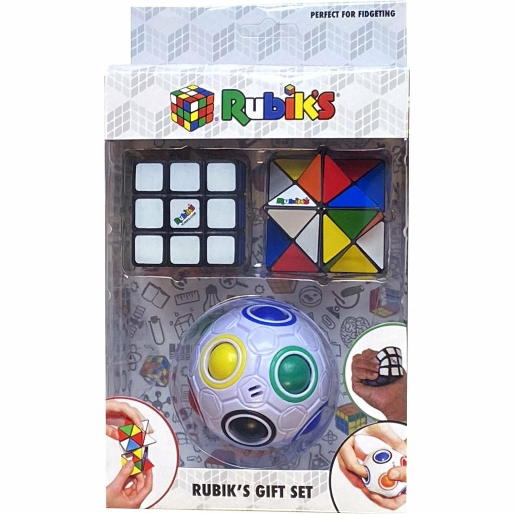 Puzzles | Rubik’s Gift Set (Includes Rainbow Ball, Squishy Cube And Magic Star) Puzzles Puzzles