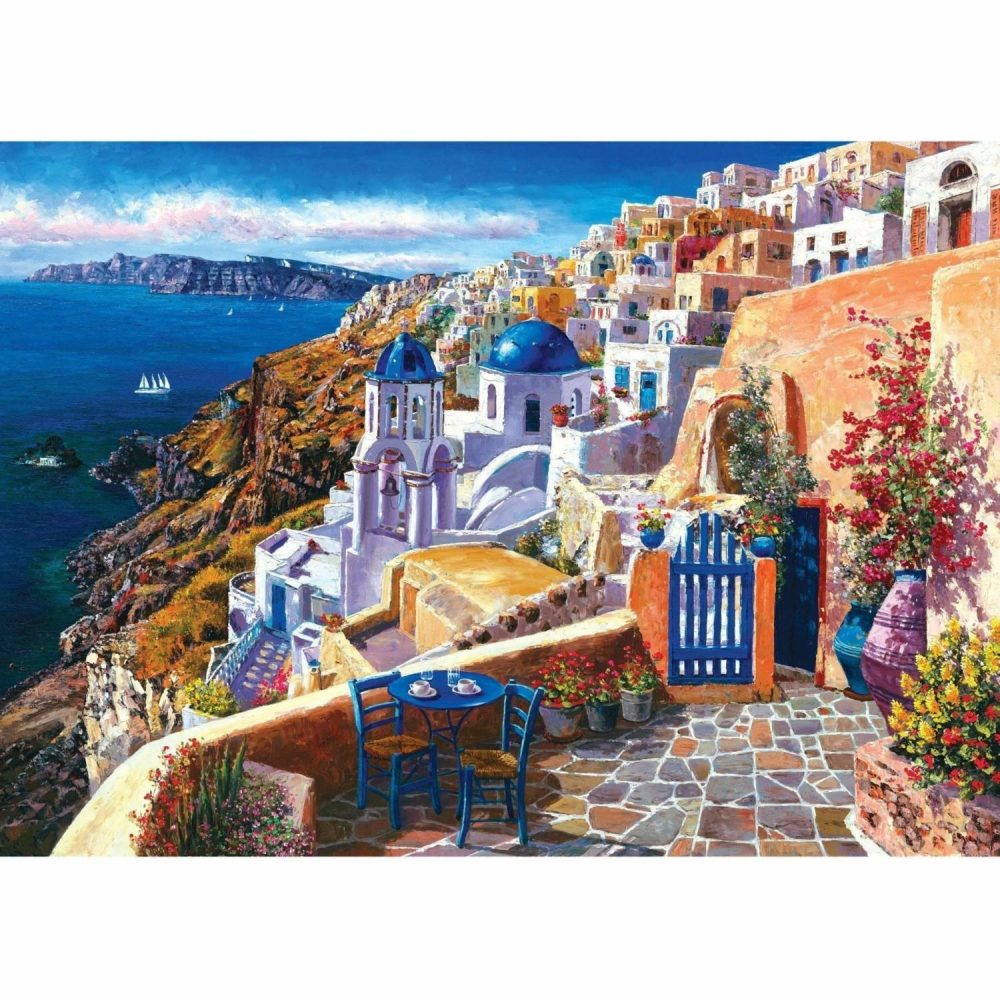 Puzzles | Santorini 1000 Piece Puzzle Puzzles Puzzles