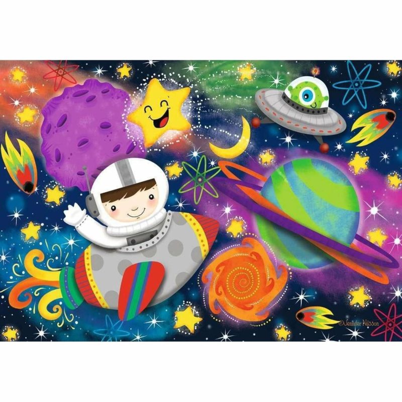 Puzzles | Space Rocket 24 Piece Puzzle Puzzles Puzzles