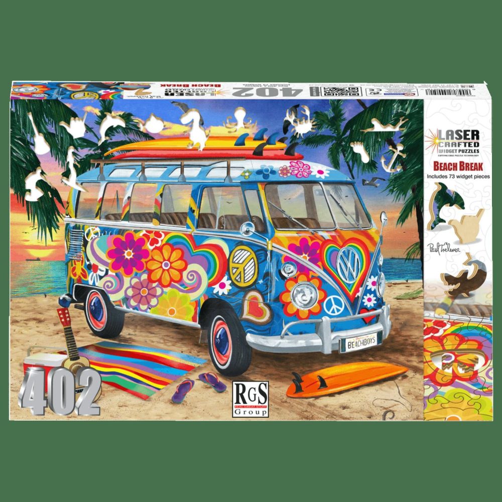 Puzzles | Wooden Widget Puzzle – Beach Break 402 Piece Puzzles Puzzles