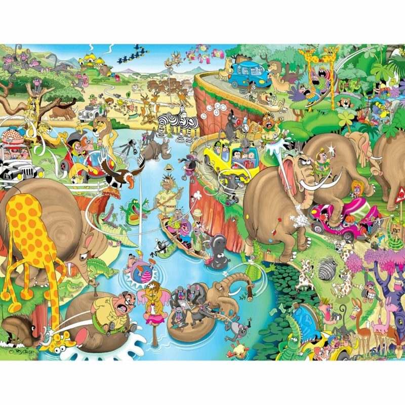 Puzzles | Wooden Widget Puzzle – Wild Safari 450 Piece Puzzles Puzzles