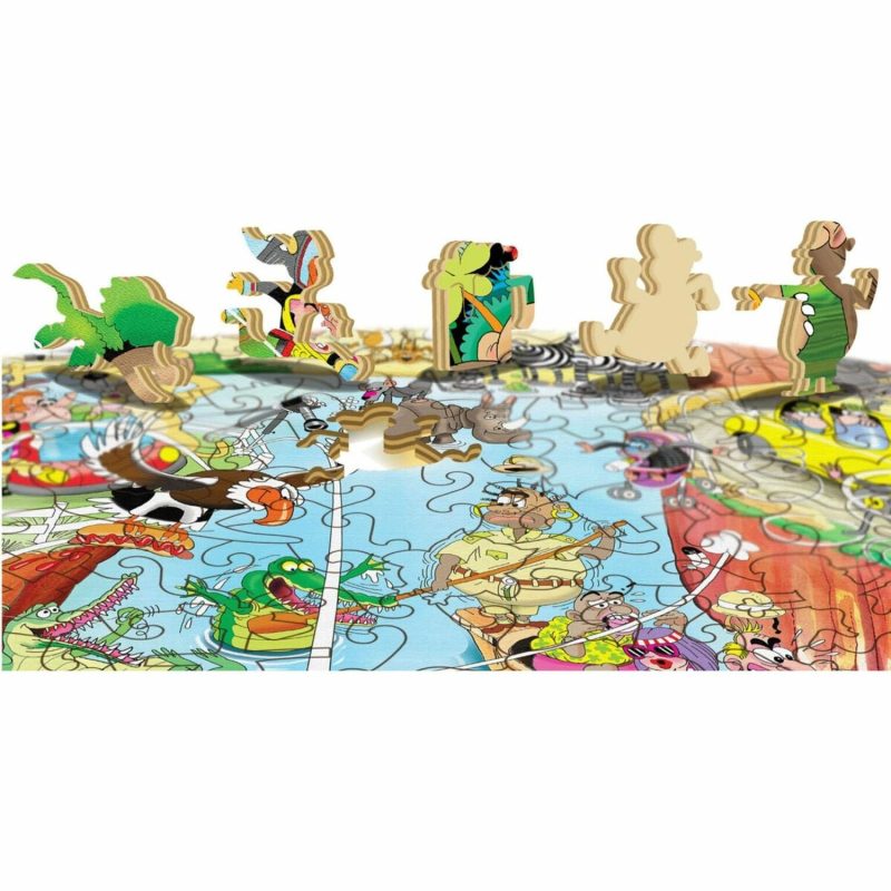 Puzzles | Wooden Widget Puzzle – Wild Safari 450 Piece Puzzles Puzzles