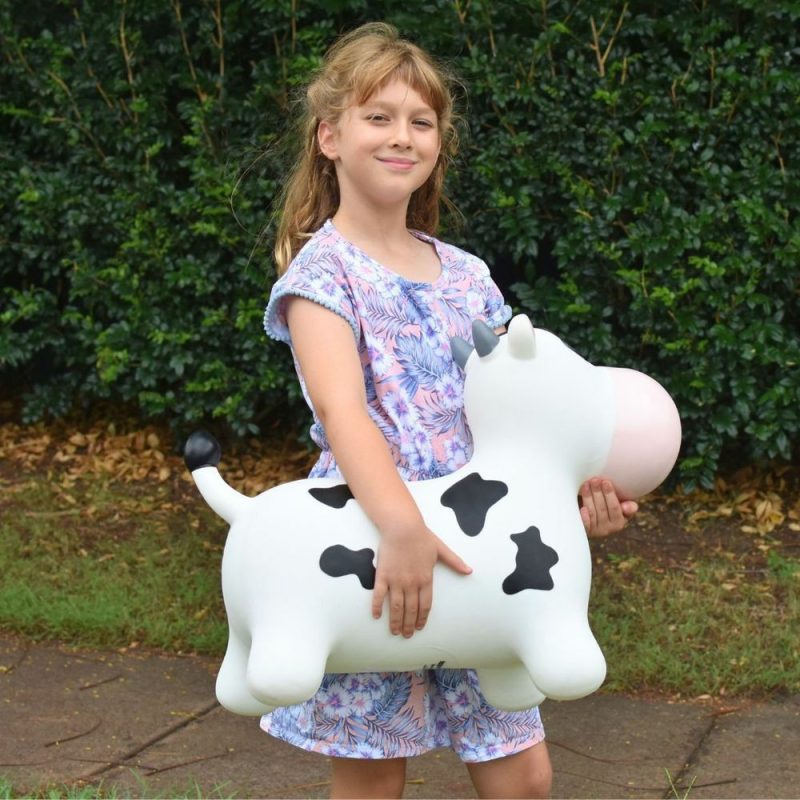 Ride Ons & Walkers | Kaper Kidz Bouncy Riders – Moo Moo The Cow Bouncy Riders Bouncy Riders