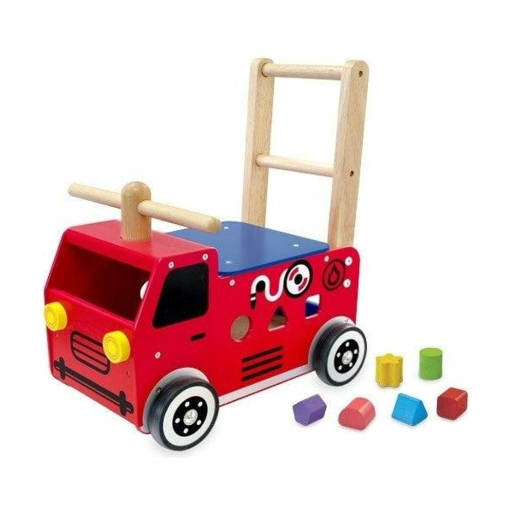 Ride Ons & Walkers | Walk And Ride Fire Engine Sorter Ride Ons & Walkers Ride Ons & Walkers