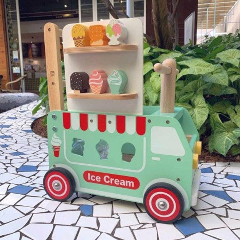 Ride Ons & Walkers | Walk And Ride Ice Cream Truck Sorter Ride Ons & Walkers Ride Ons & Walkers