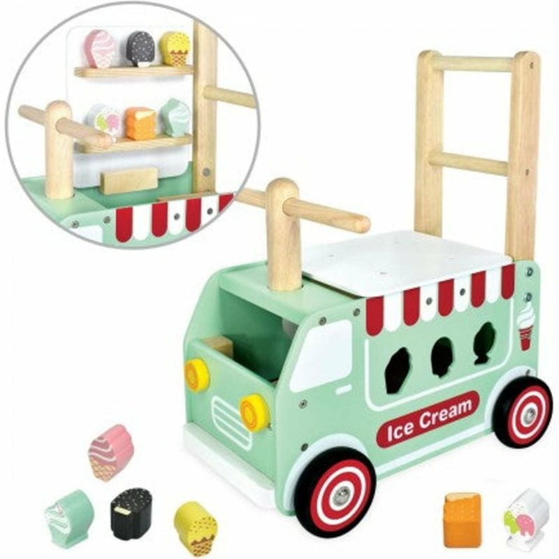 Ride Ons & Walkers | Walk And Ride Ice Cream Truck Sorter Ride Ons & Walkers Ride Ons & Walkers