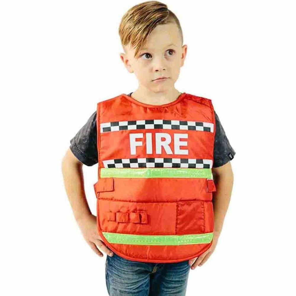 Role Play & Dress Up Toys | Firefighters Vest Role Play & Dress Up Toys Role Play & Dress Up Toys