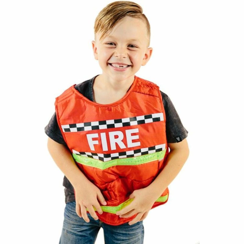 Role Play & Dress Up Toys | Firefighters Vest Role Play & Dress Up Toys Role Play & Dress Up Toys