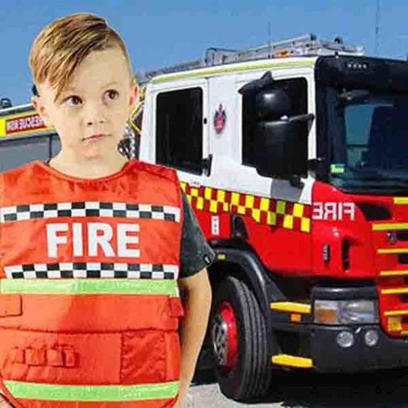 Role Play & Dress Up Toys | Firefighters Vest Role Play & Dress Up Toys Role Play & Dress Up Toys