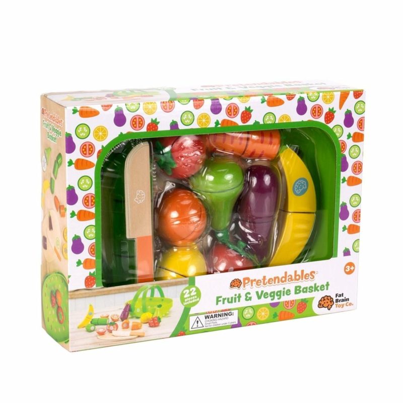 Role Play & Dress Up Toys | Pretendables – Fruit And Veggie Basket Set Role Play & Dress Up Toys Role Play & Dress Up Toys