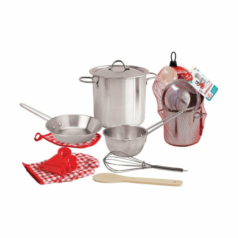 Role Play & Dress Up Toys | Stainless Steel Cooking Playset Role Play & Dress Up Toys Role Play & Dress Up Toys