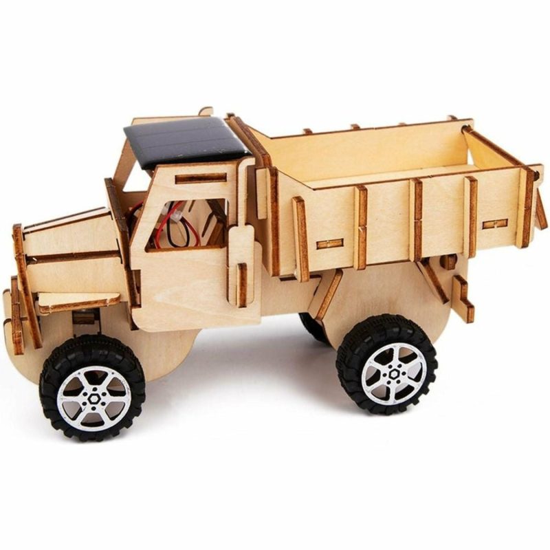 Science & Educational Toys | Diy 3D Wooden Solar Truck Science & Craft Kit Science & Educational Toys Science & Educational Toys