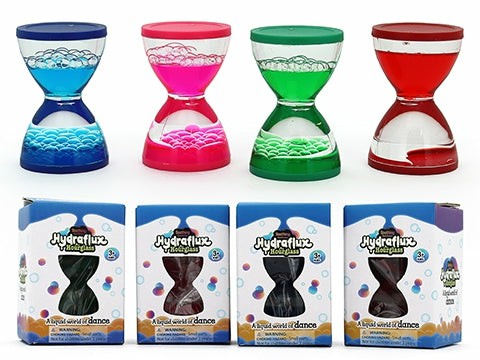 Sensory Toys | Liquid Motion Timer – Small Hourglass (Assorted Colours) Sensory Toys Sensory Toys