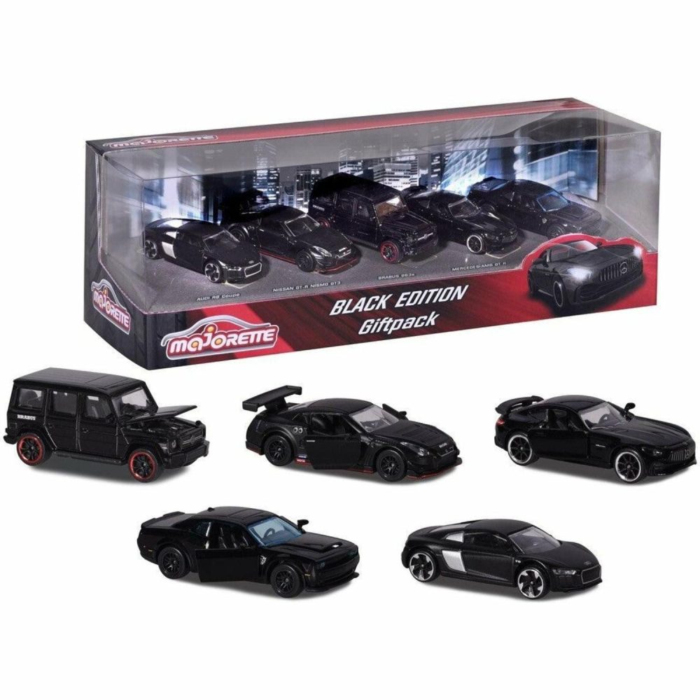 Toy Cars | Black Edition 5 Piece Gift Pack Shop Toy Cars