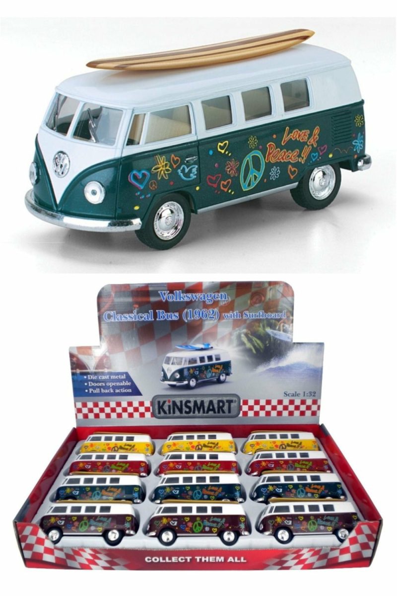 Toy Cars | Hippy Combi With Longboard (Assorted) Shop Toy Cars