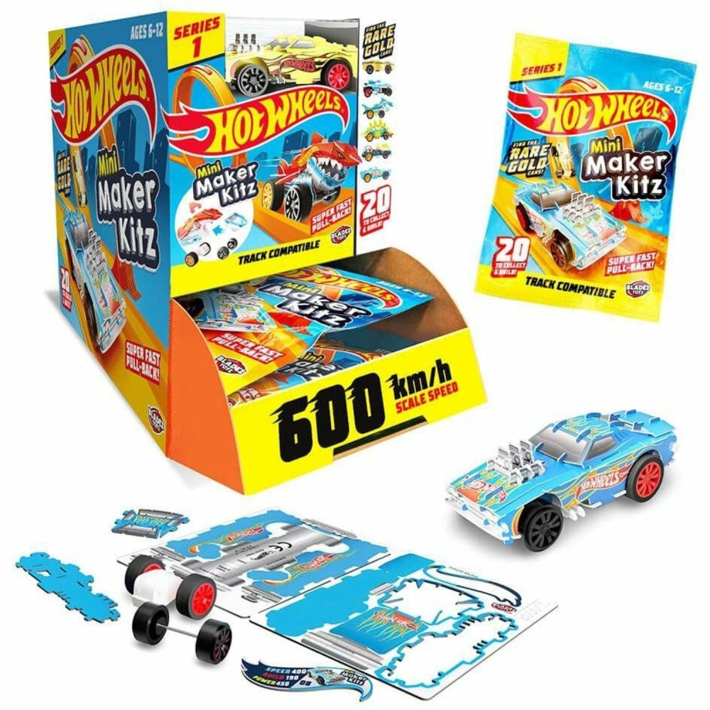 Toy Cars | Hot Wheels Maker Kitz: Mini Blind Bag Shop Toy Cars