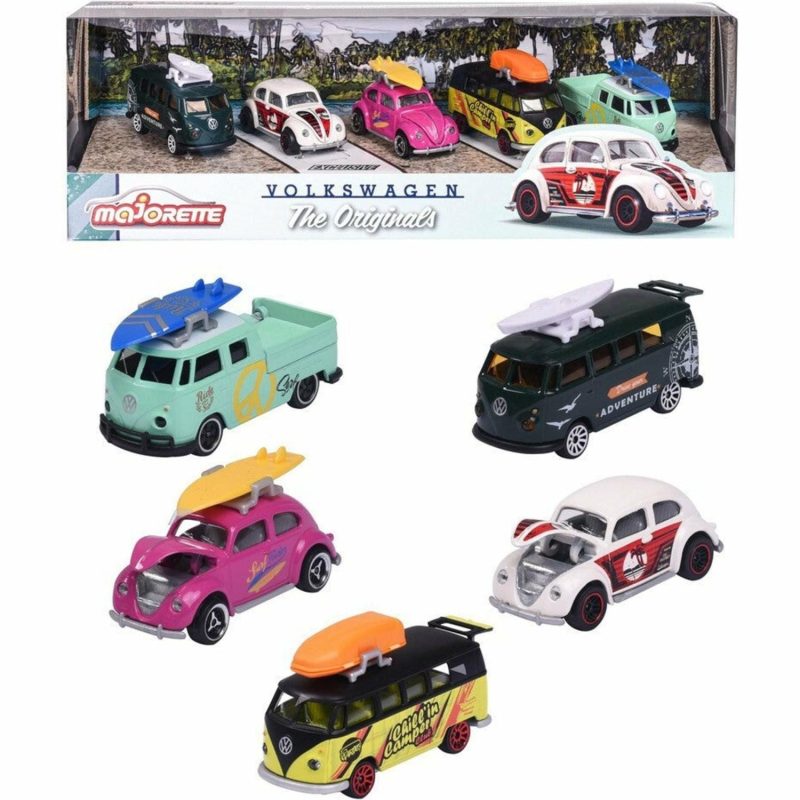 Toy Cars | Volkswagen 5 Piece Gift Pack Shop Toy Cars