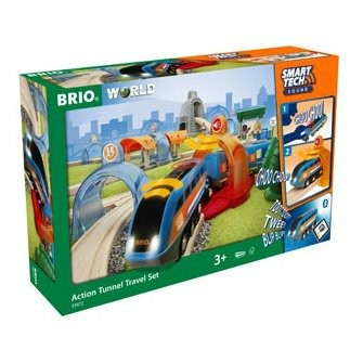 Toy Trains | Action Tunnel Travel Set Shop Toy Trains