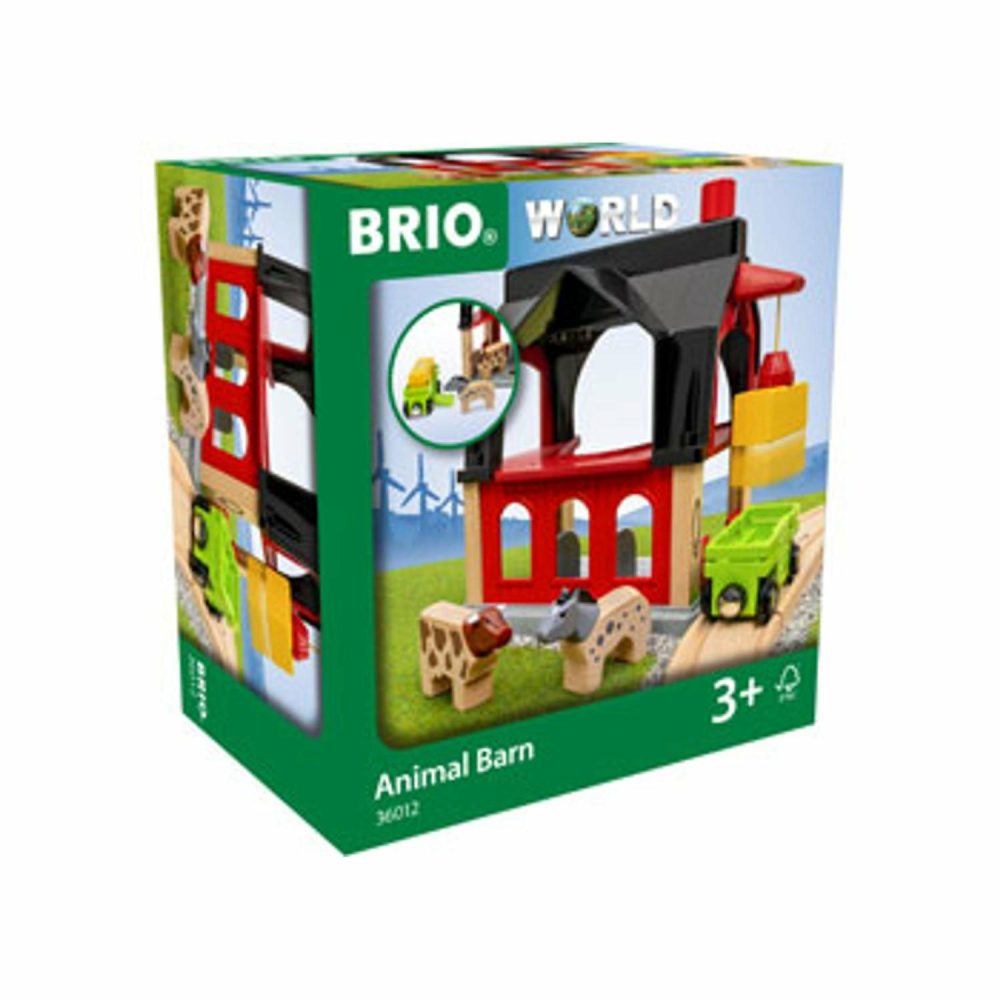 Toy Trains | Animal Barn 6 Pieces Shop Toy Trains