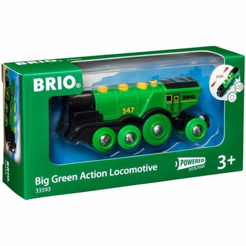 Toy Trains | Big Green Action Locomotive Shop Toy Trains