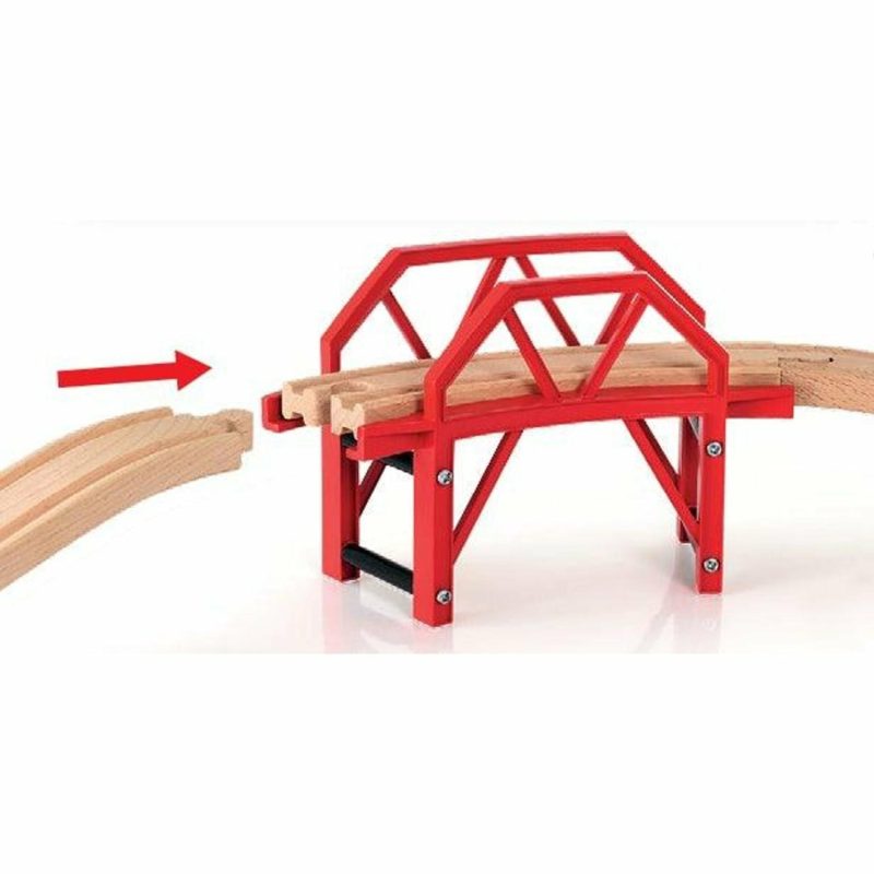 Toy Trains | Bridge – Curved Bridge 4 Pieces Shop Toy Trains