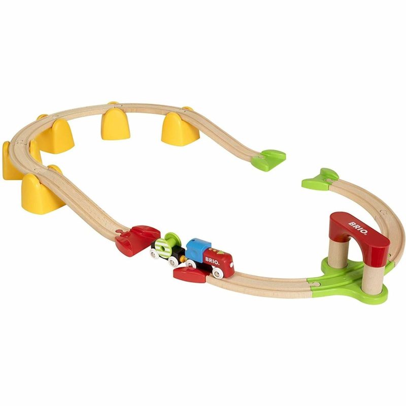 Toy Trains | Brio My First Battery Operated Railway Train Set 25 Pieces Shop Toy Trains