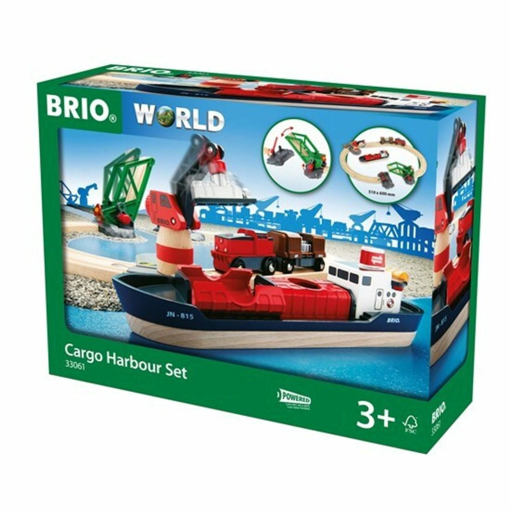 Toy Trains | Cargo Harbour Set 16 Pieces Shop Toy Trains