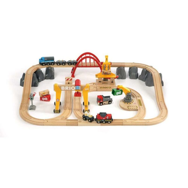 Toy Trains | Cargo Railway Deluxe Set 54 Pieces Shop Toy Trains