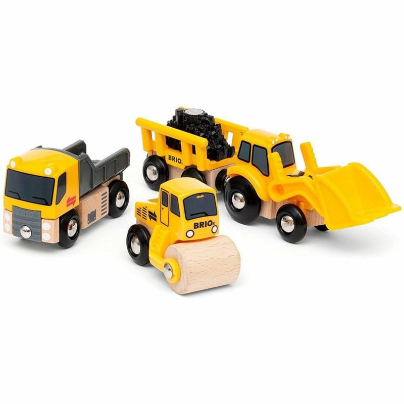 Toy Trains | Construction Vehicles 5 Pieces Shop Toy Trains