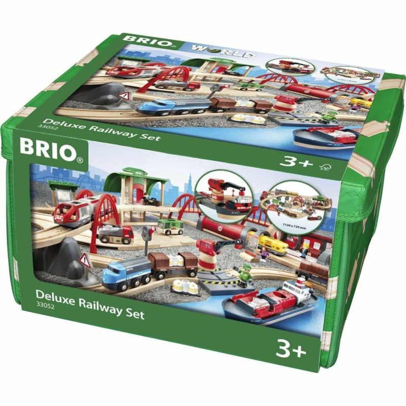 Toy Trains | Deluxe Railway Set 87 Pieces Shop Toy Trains