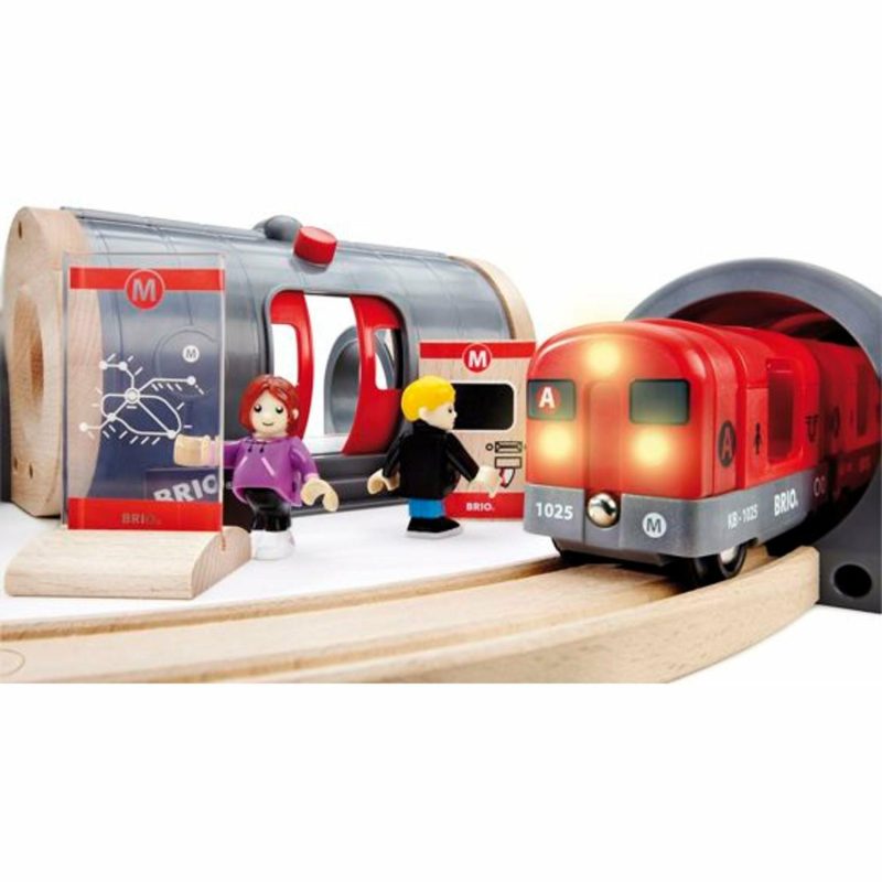 Toy Trains | Metro Railway Set 20 Pieces Shop Toy Trains