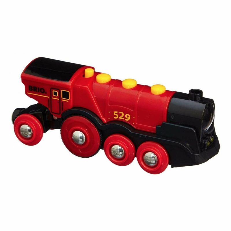 Toy Trains | Mighty Red Action Locomotive Shop Toy Trains