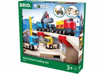 Toy Trains | Rail & Road Loading Set 32 Pieces Shop Toy Trains