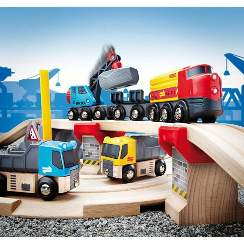 Toy Trains | Rail & Road Loading Set 32 Pieces Shop Toy Trains