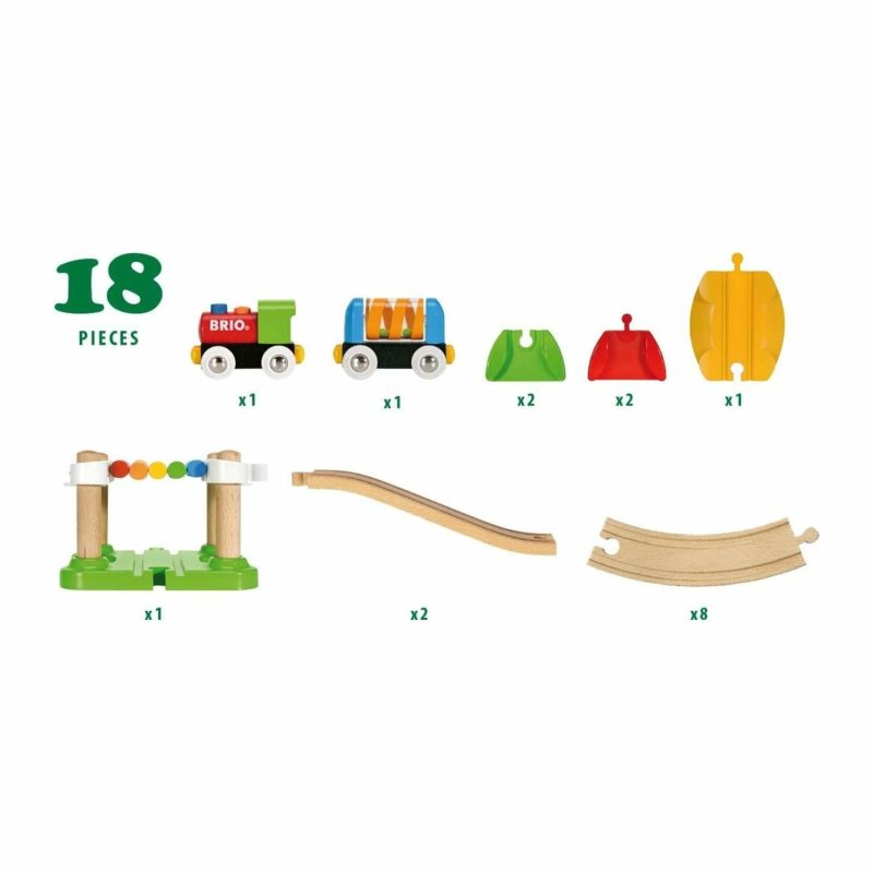 Toy Trains | Railway Beginner Pack 18 Pcs Shop Toy Trains