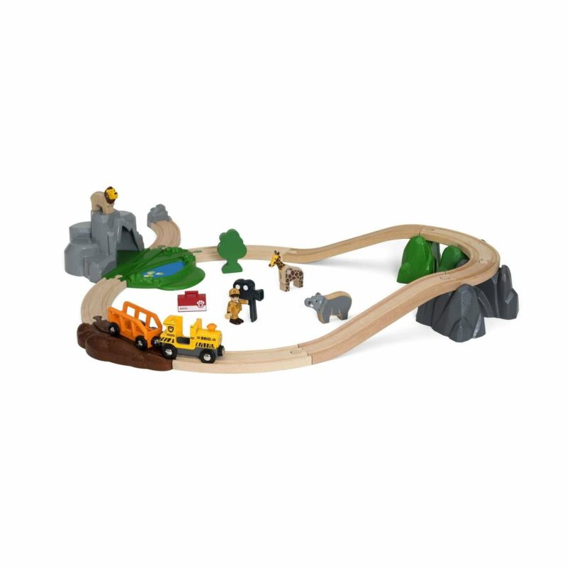 Toy Trains | Safari Adventure Set 26 Pieces Shop Toy Trains