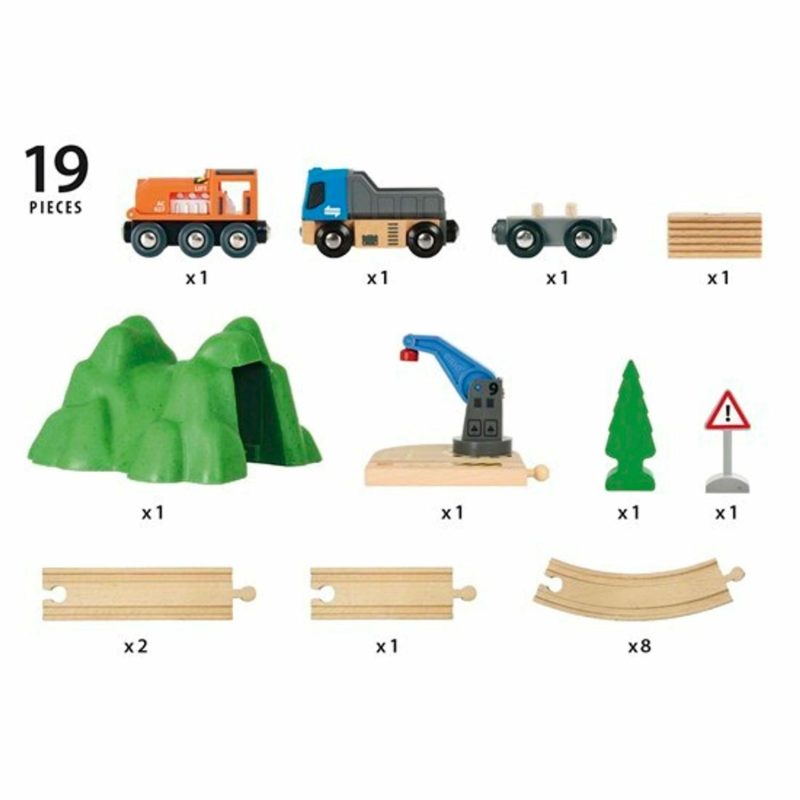 Toy Trains | Starter Lift & Load Set A 19 Pieces Shop Toy Trains