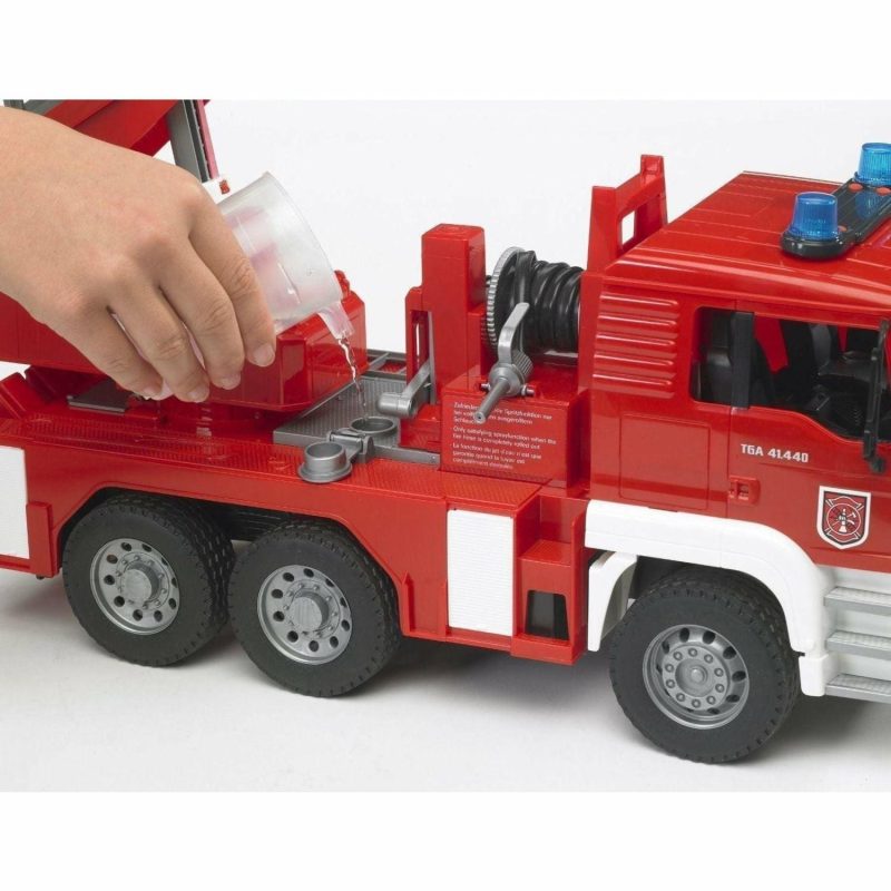 Toy Trucks | Man Tga Fire Engine W/Water Pump & Light & Sound Module 1:16 Shop Toy Trucks