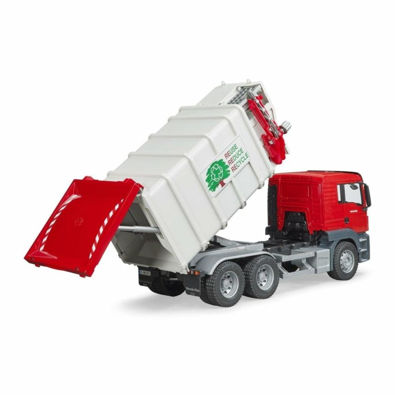 Toy Trucks | Man Tgs Side Loading Garbage Truck 1:16 Shop Toy Trucks