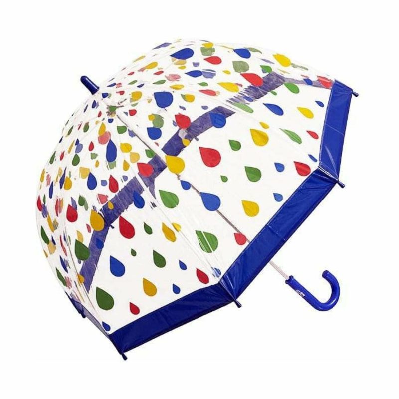 Umbrellas | Childrens Birdcage Pvc Raindrops Umbrella Shop Umbrellas