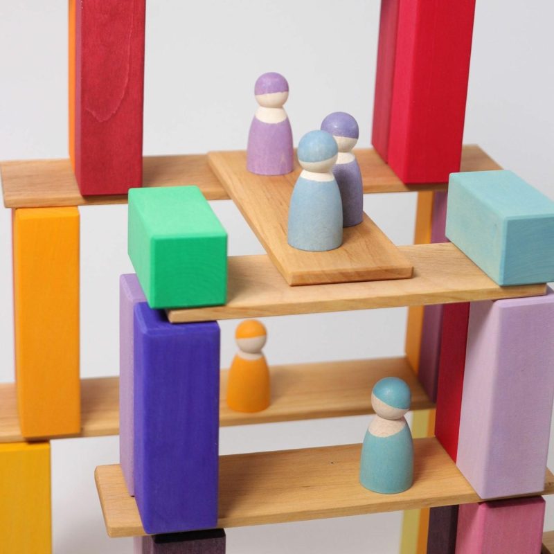 Wooden Toys | 12 Friends Pastel Shop Wooden Toys