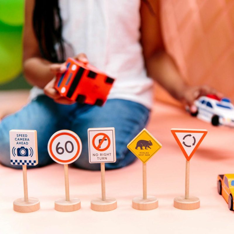 Wooden Toys | Iconic Toy – Loose Change Road Signs Shop Wooden Toys