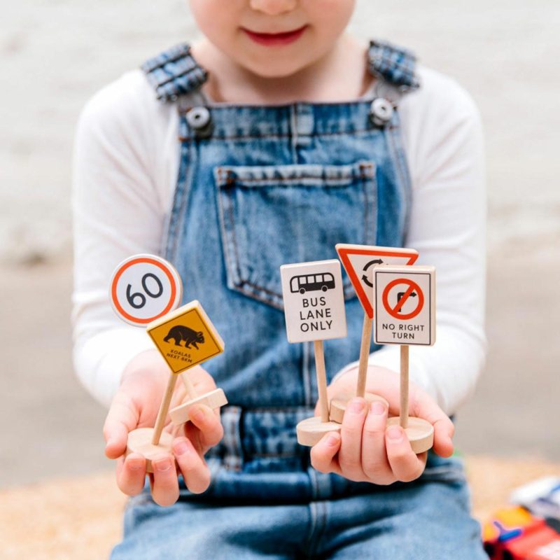 Wooden Toys | Iconic Toy – Loose Change Road Signs Shop Wooden Toys