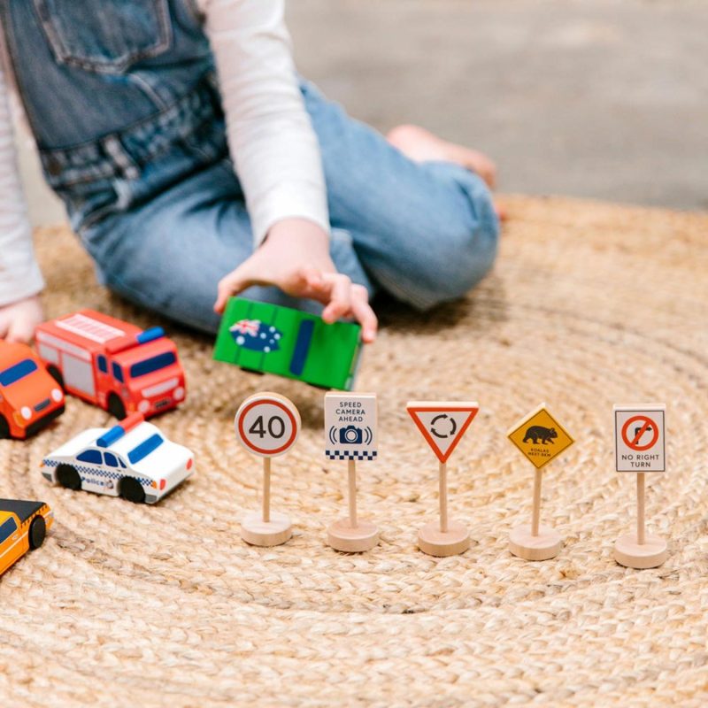 Wooden Toys | Iconic Toy – Loose Change Road Signs Shop Wooden Toys