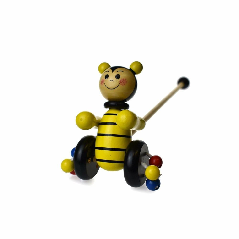 Wooden Toys | Push-A-Long Bee Shop Wooden Toys