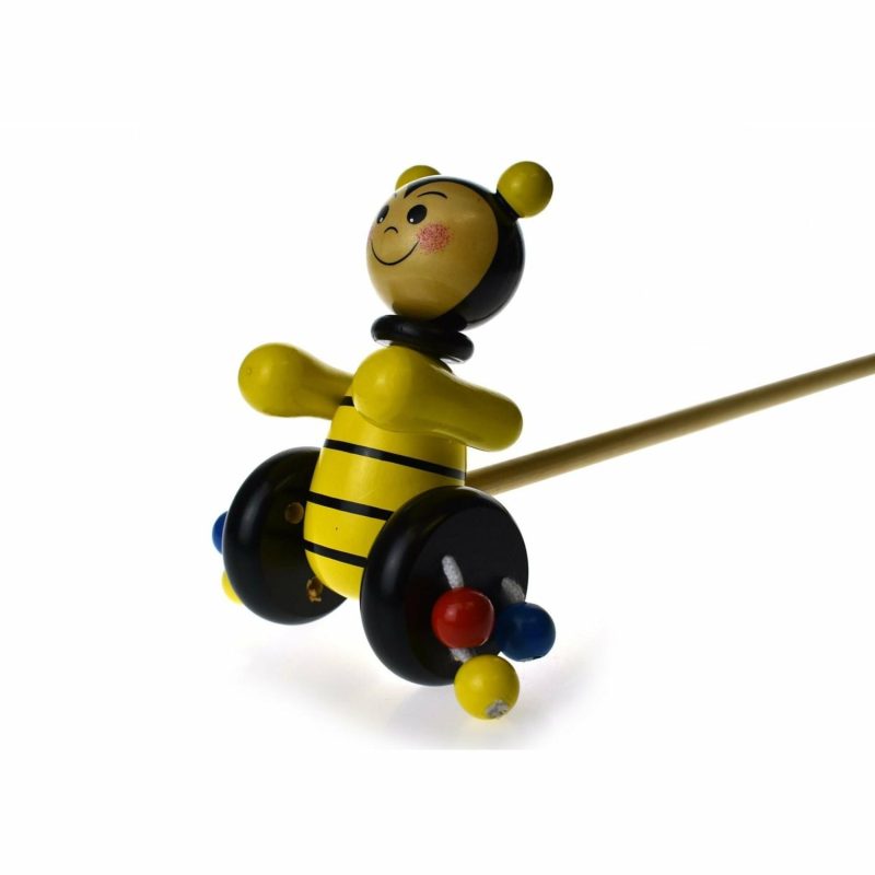 Wooden Toys | Push-A-Long Bee Shop Wooden Toys